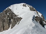 22  Difficile discesa per neve rammollita dal sole di mezzodì
